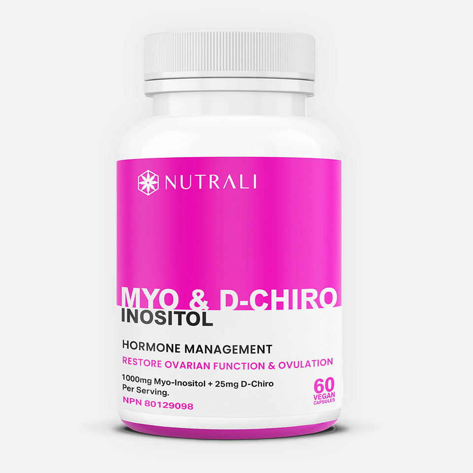 
                  
                    Myo-Inositol & D-Chiro Inositol Capsules - 1000MG
                  
                