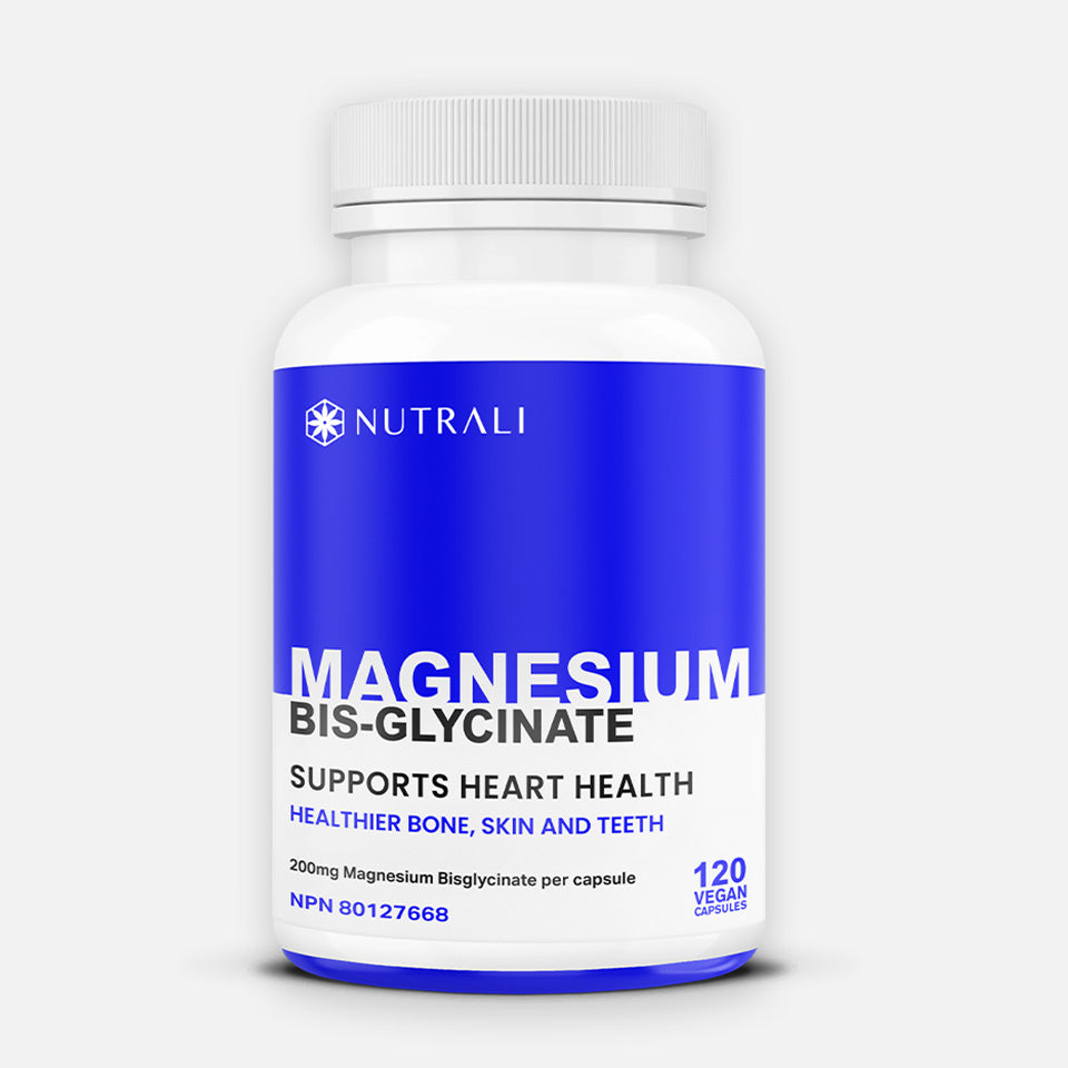 
                  
                    Magnesium Bisglycinate Chelated Capsules – 200mg
                  
                