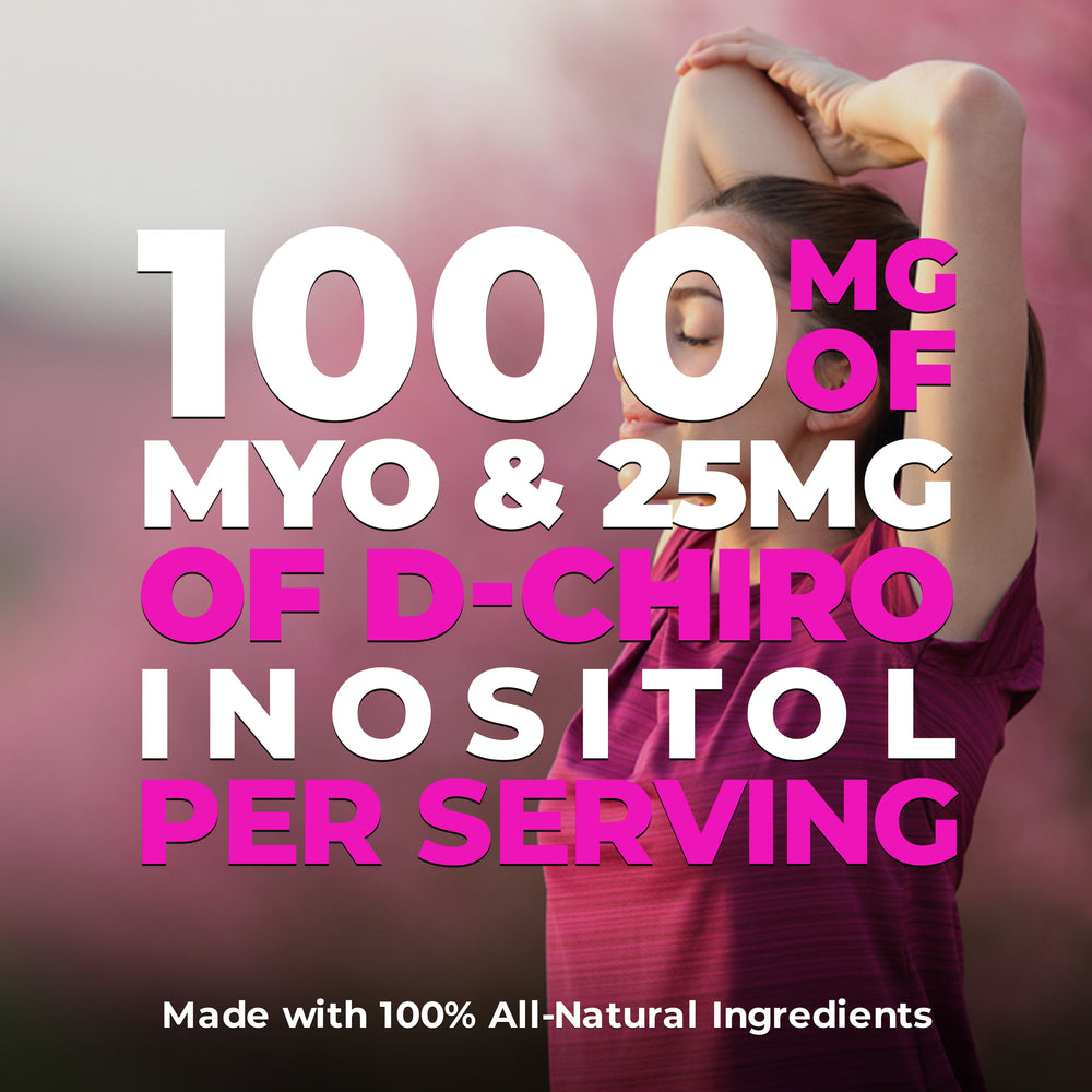 
                  
                    Myo-Inositol & D-Chiro Inositol Capsules - 1000MG
                  
                