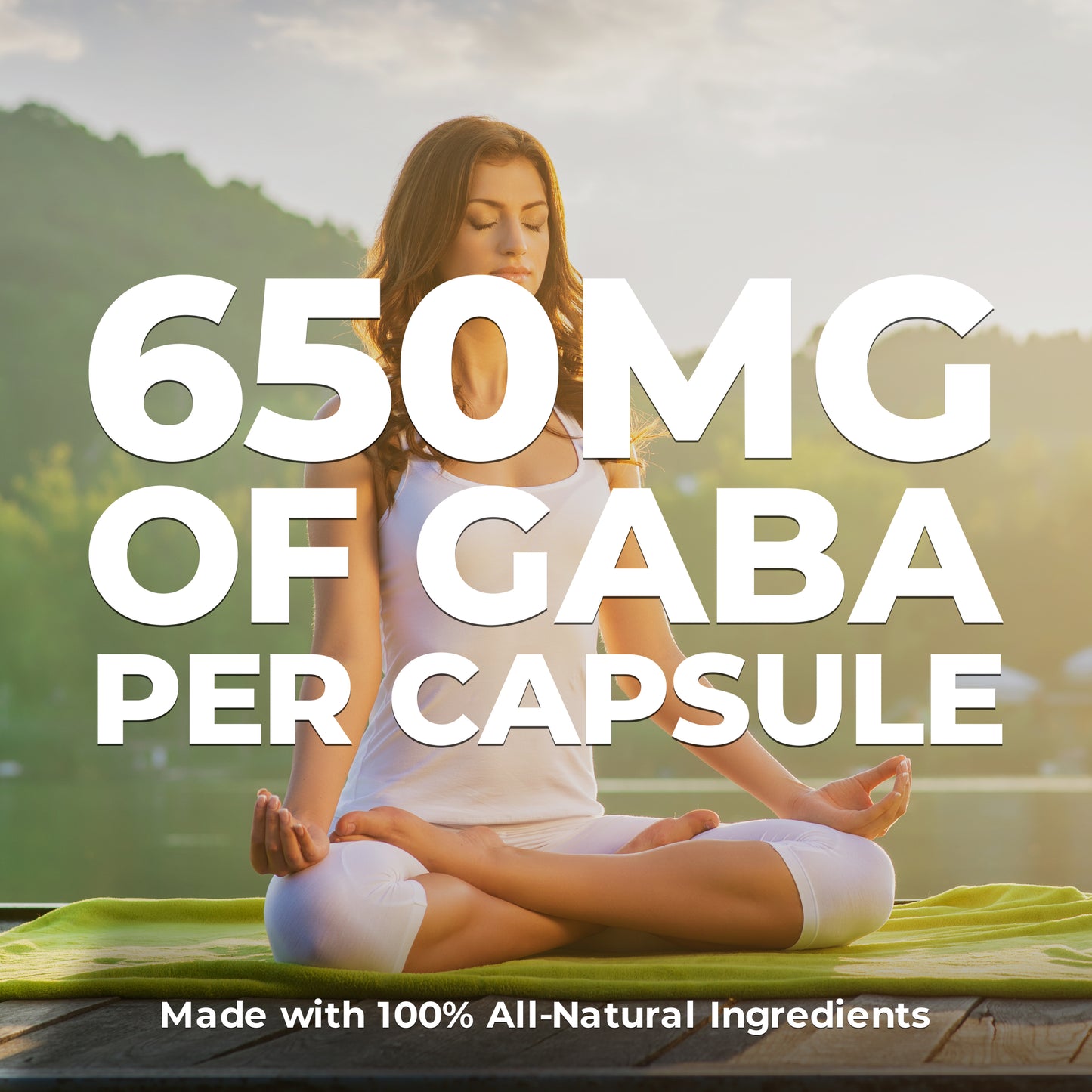 
                  
                    GABA (Gamma-Aminobutyric Acid) Caspule - 650mg
                  
                