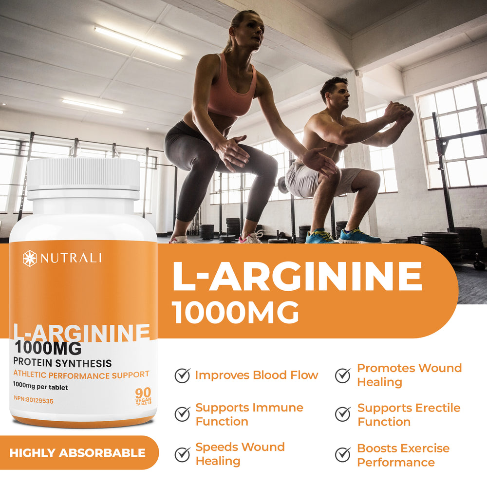 
                  
                    L- Arginine Capsules - 1000mg
                  
                