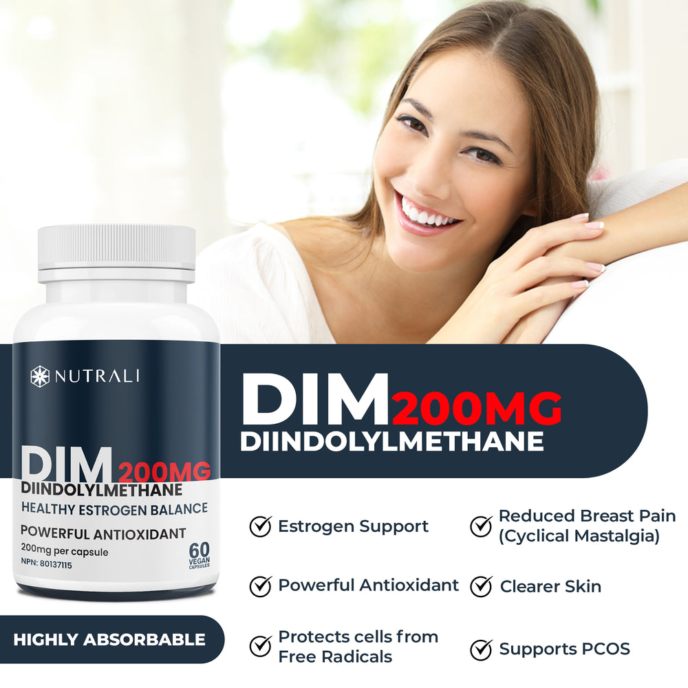 
                  
                    Diindolylmethane (DIM) Capsules - 200mg
                  
                