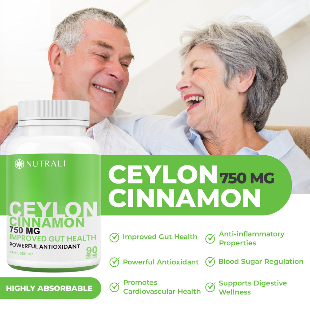 
                  
                    Ceylon Cinnamon Capsules - 750mg
                  
                