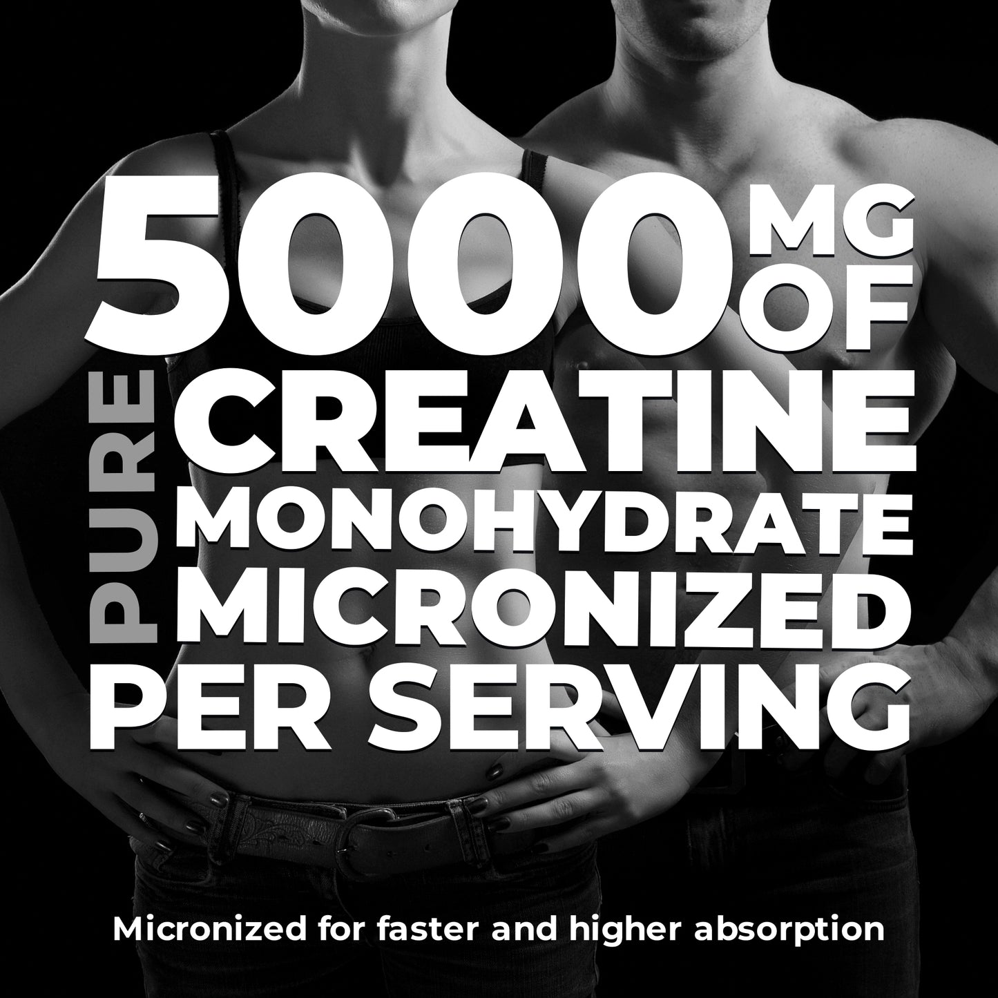 
                  
                    Creatine Micronized Monohydrate - 5000MG
                  
                