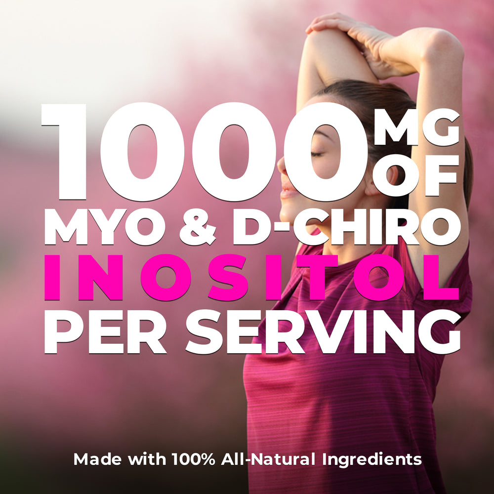 
                  
                    Myo-Inositol & D-Chiro Inositol Capsules - 1000MG
                  
                