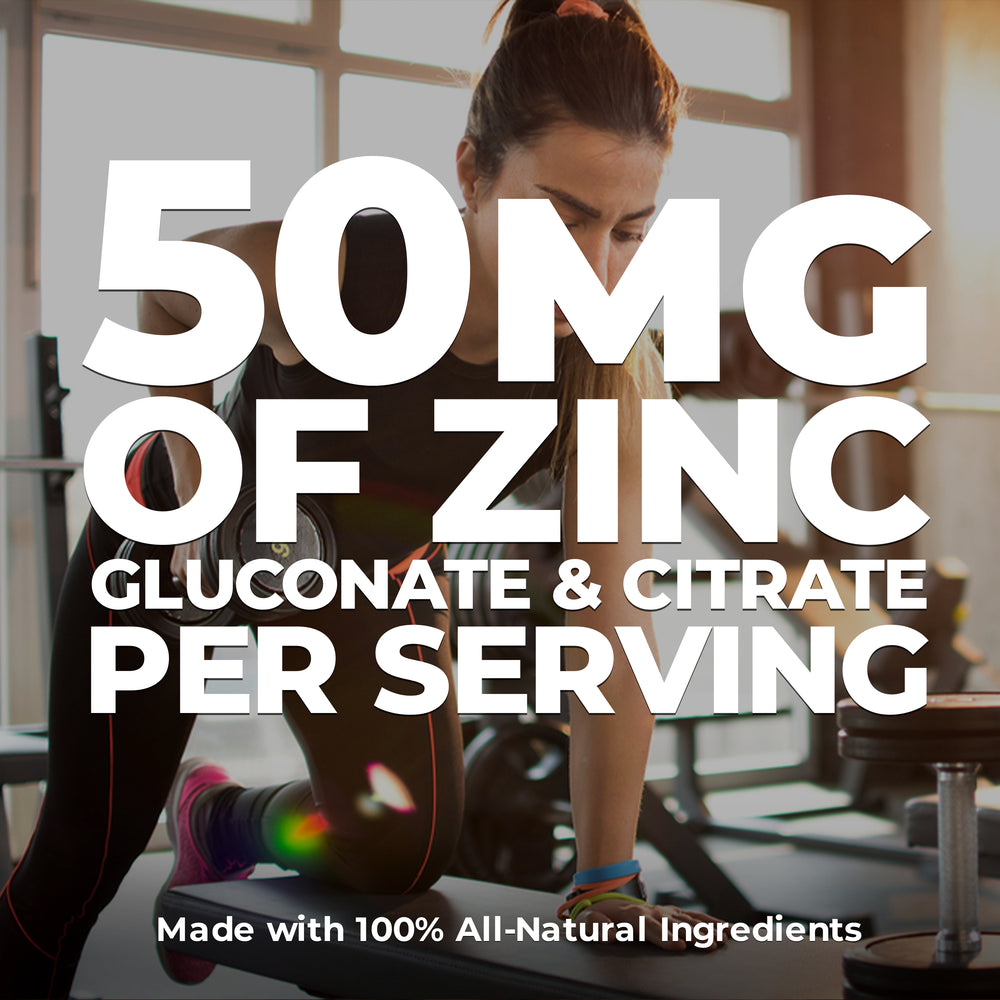 
                  
                    Zinc Gluconate & Zinc Citrate Chelated Capsules – 50mg
                  
                