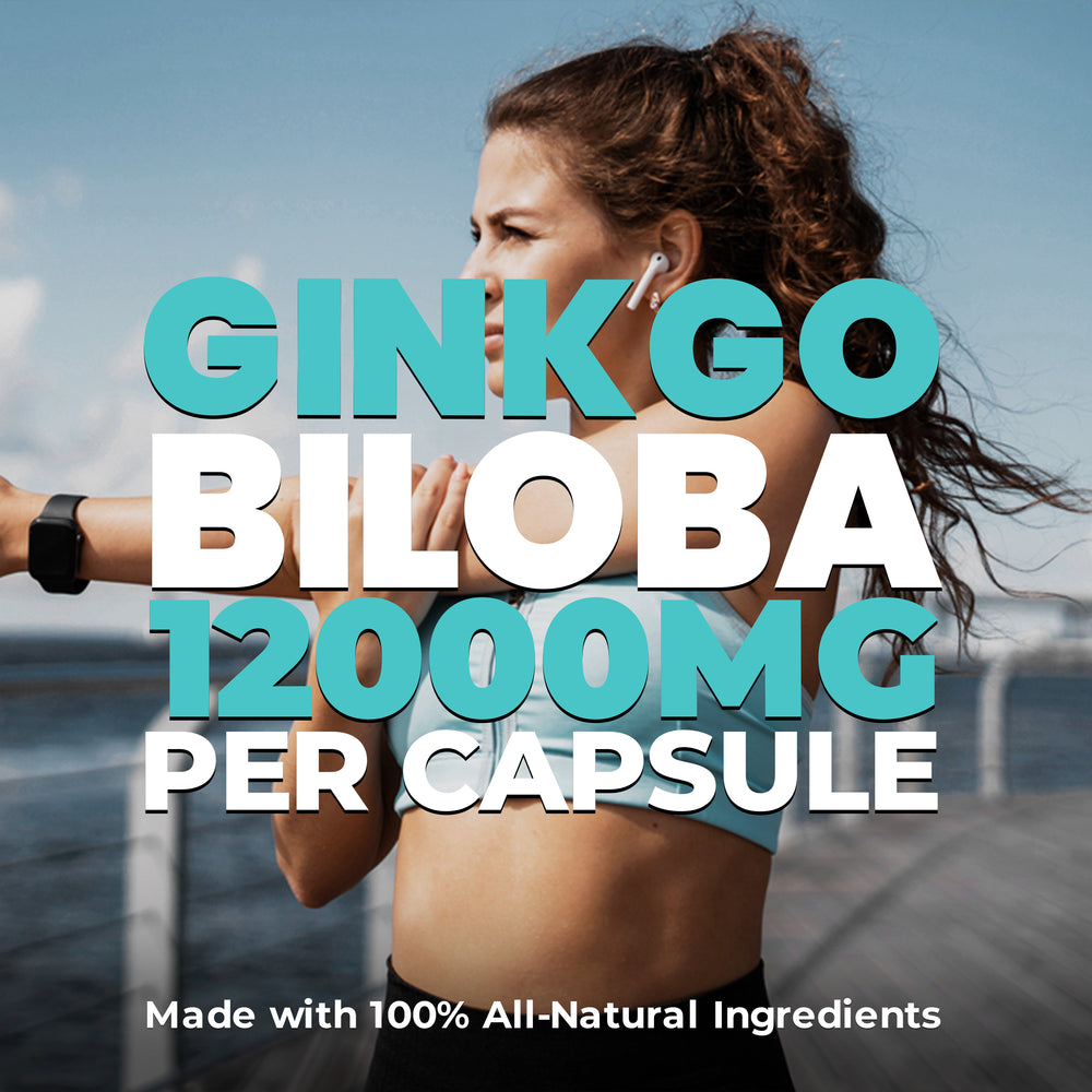 
                  
                    Ginkgo Biloba Capsules - 12000mg
                  
                