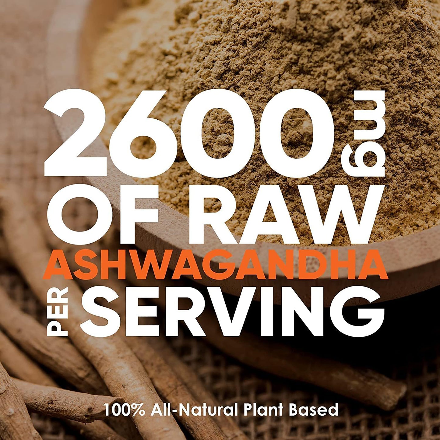 
                  
                    Ashwagandha Powder with Black Pepper Extract Capsules - 2600mg
                  
                