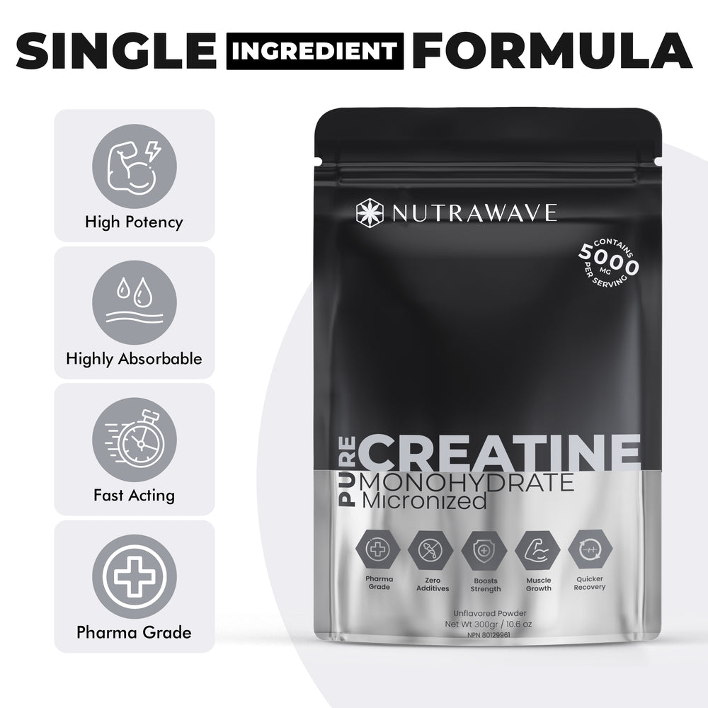 
                  
                    Creatine Micronized Monohydrate - 5000MG
                  
                