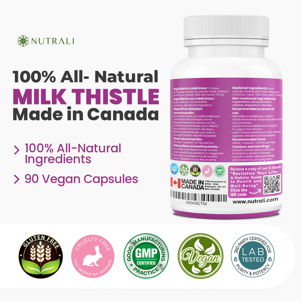 
                  
                    Milk Thistle Capsules - 175 mg
                  
                