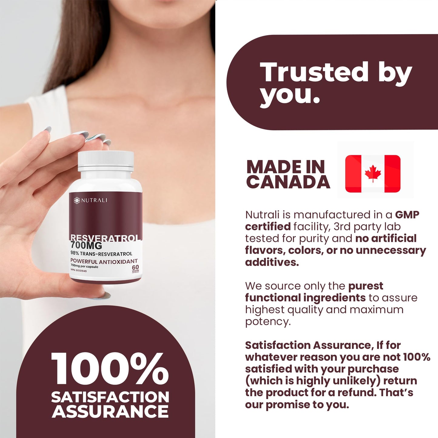 
                  
                    Resveratrol Capsules - 700mg
                  
                