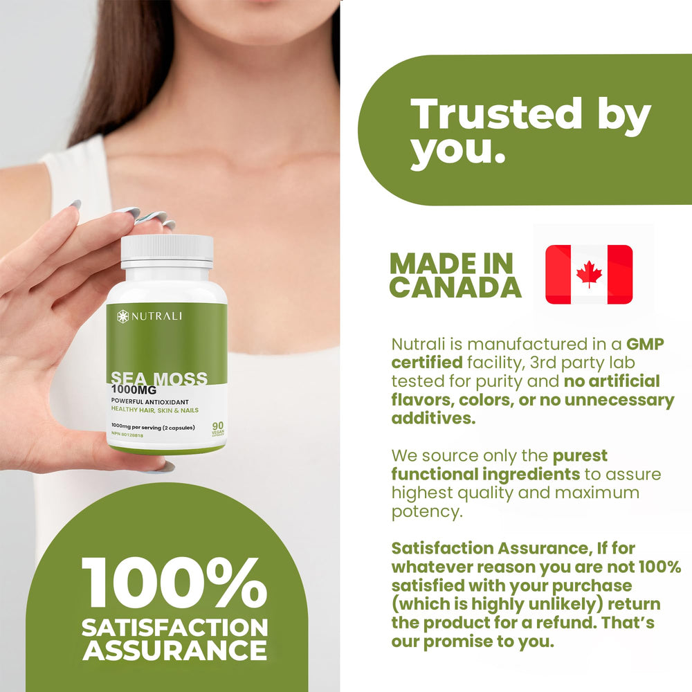 Irish Sea Moss Capsules - 1000mg