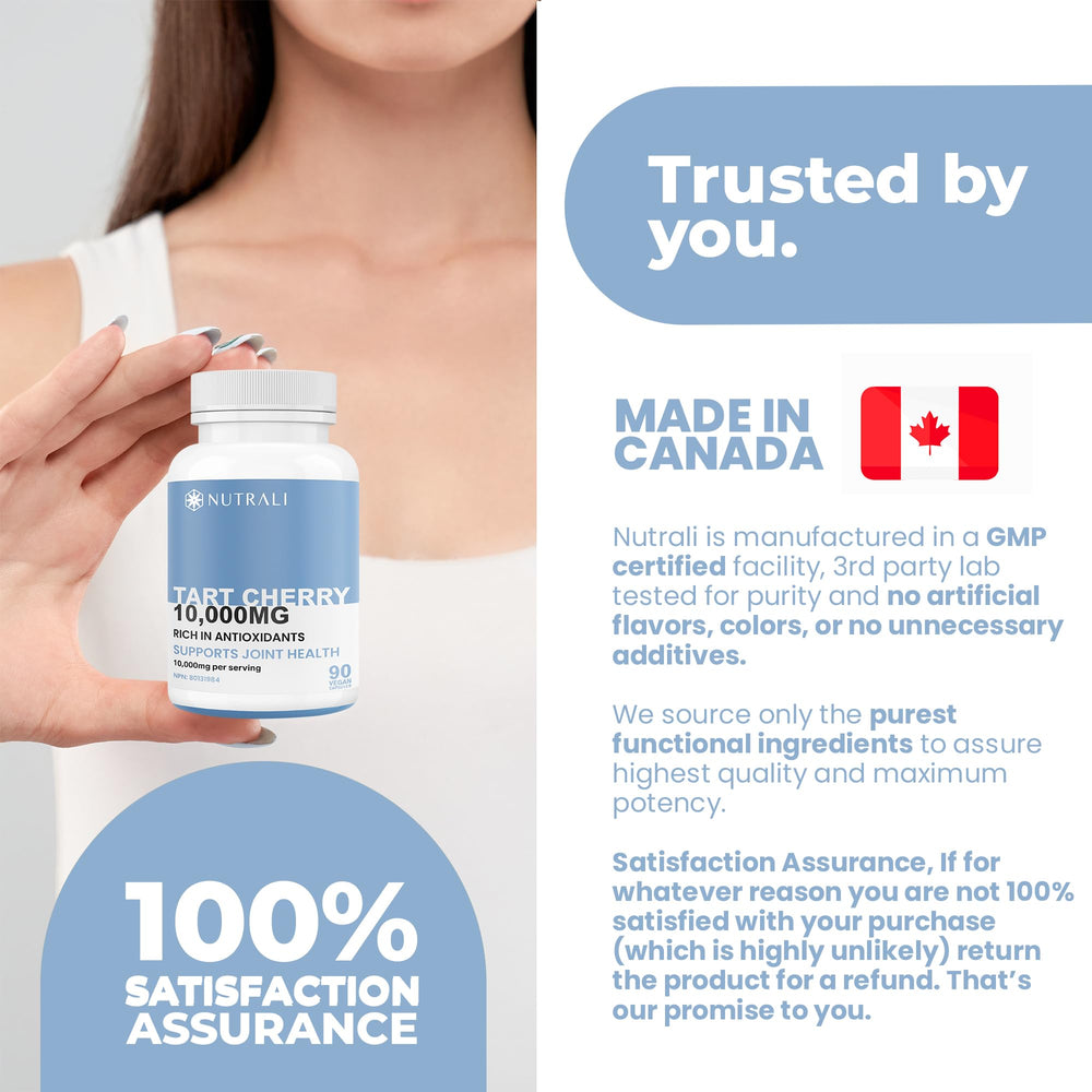 Tart Cherry Capsules - 10000mg