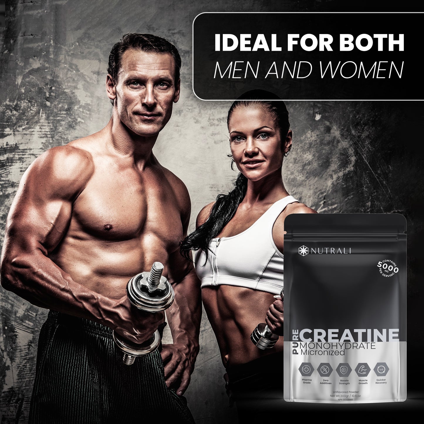 
                  
                    Creatine Micronized Monohydrate - 5000MG
                  
                