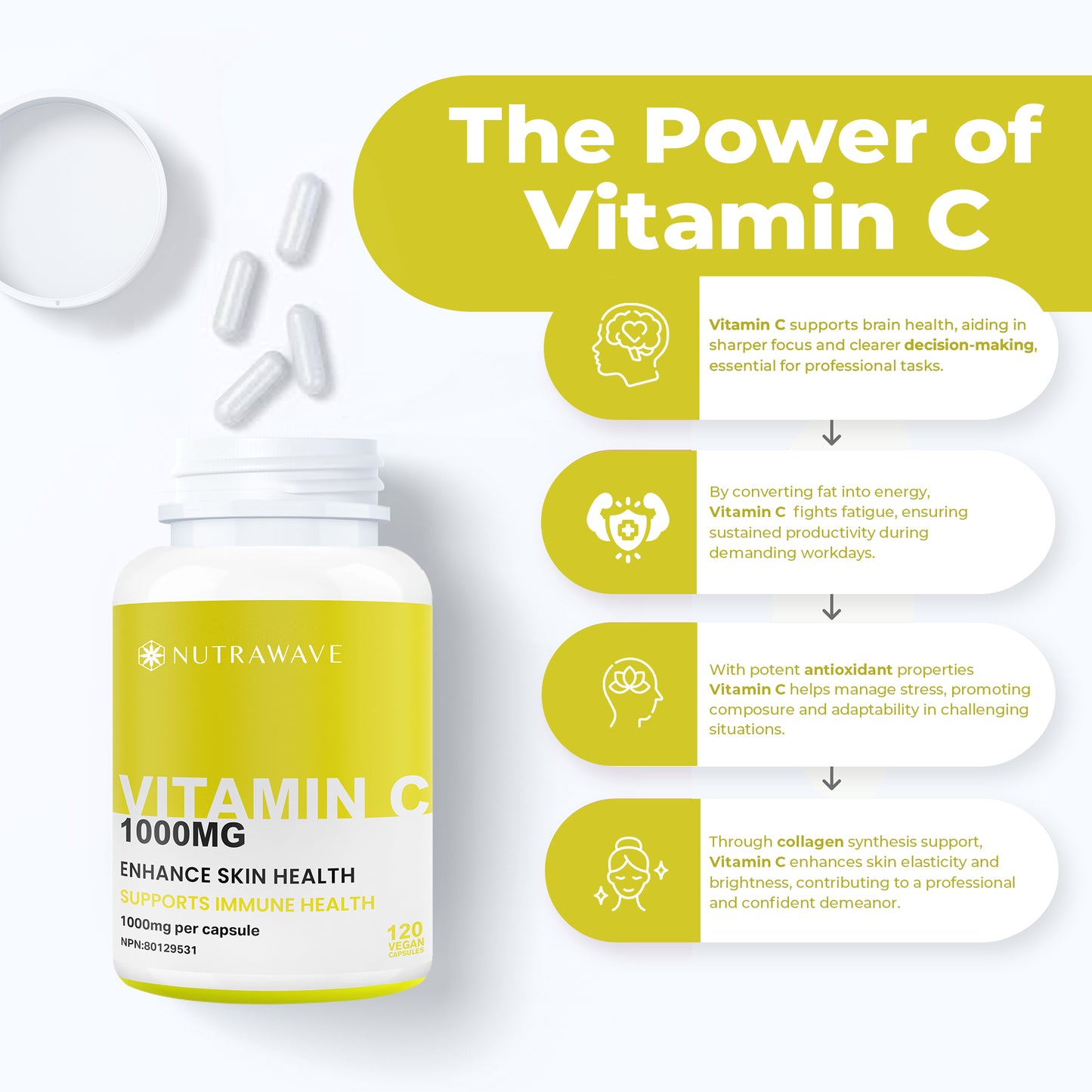 
                  
                    Vitamin C Capsules - 1000mg
                  
                