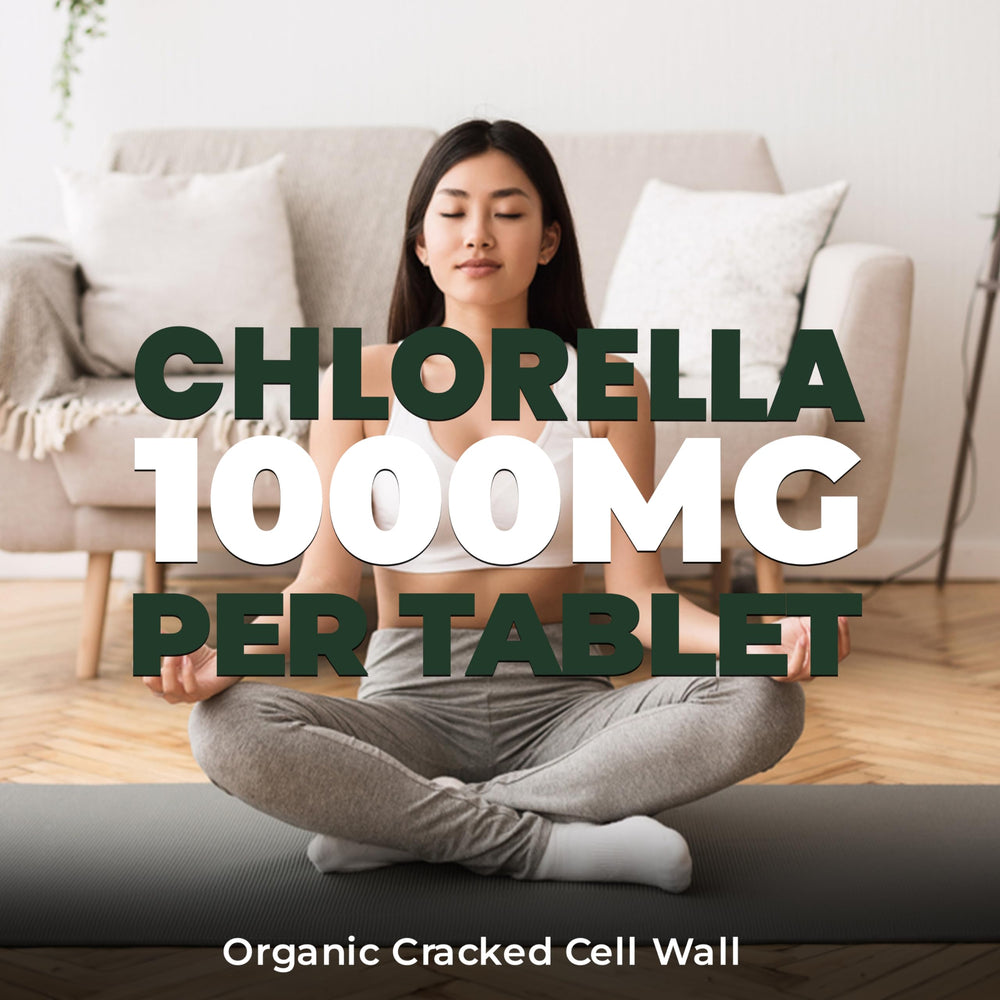 
                  
                    Organic Chlorella Tablets - 1000mg
                  
                