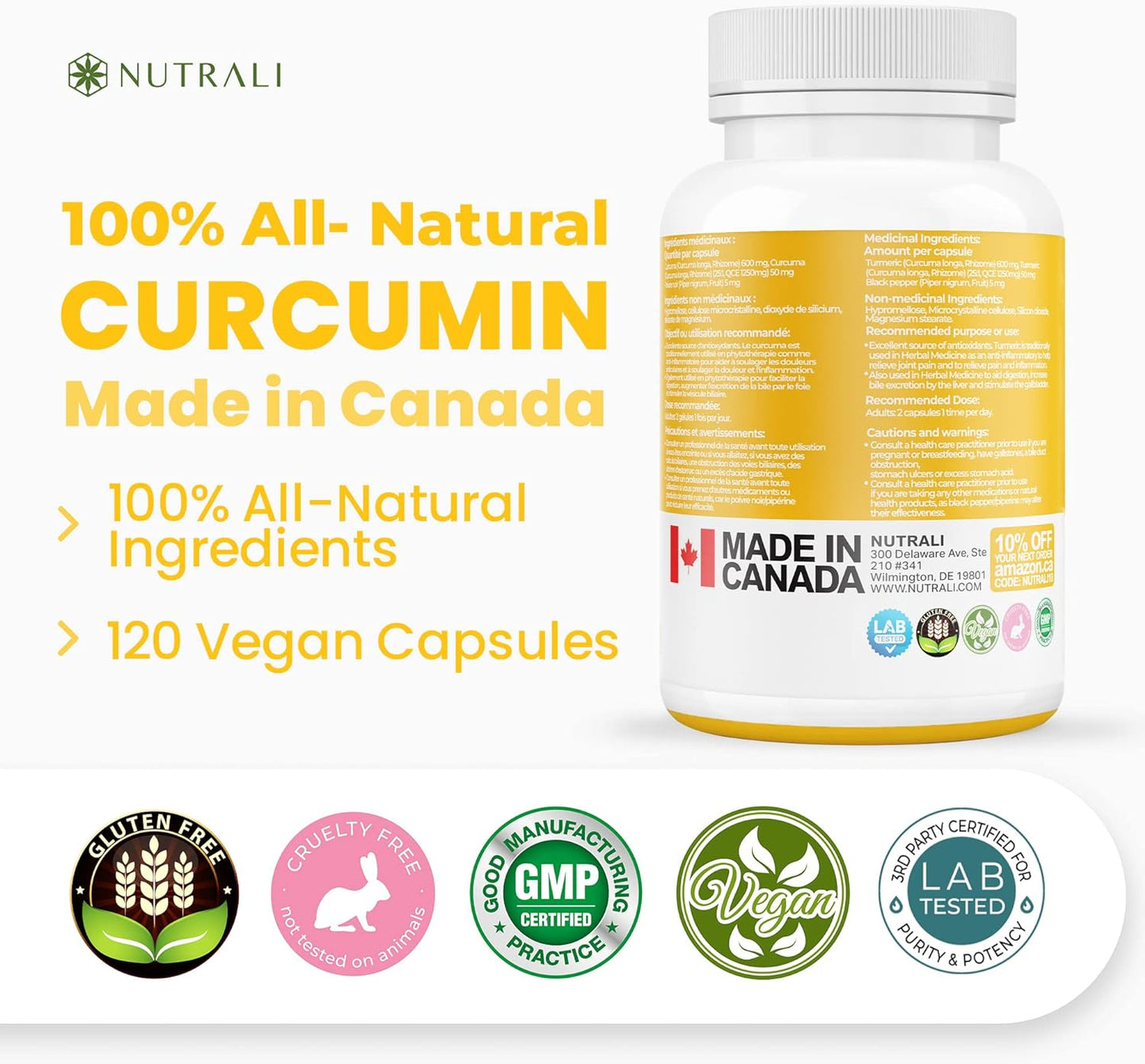 
                  
                    Turmeric Curcumin & Black Pepper Capsules – 1850mg
                  
                