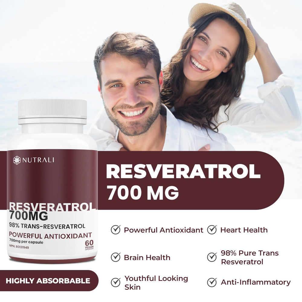 
                  
                    Resveratrol Capsules - 700mg
                  
                