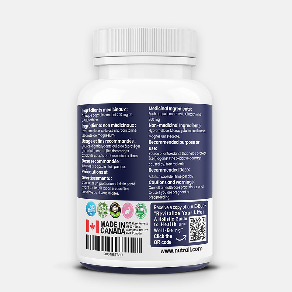 L- Glutathione Capsules - 700mg