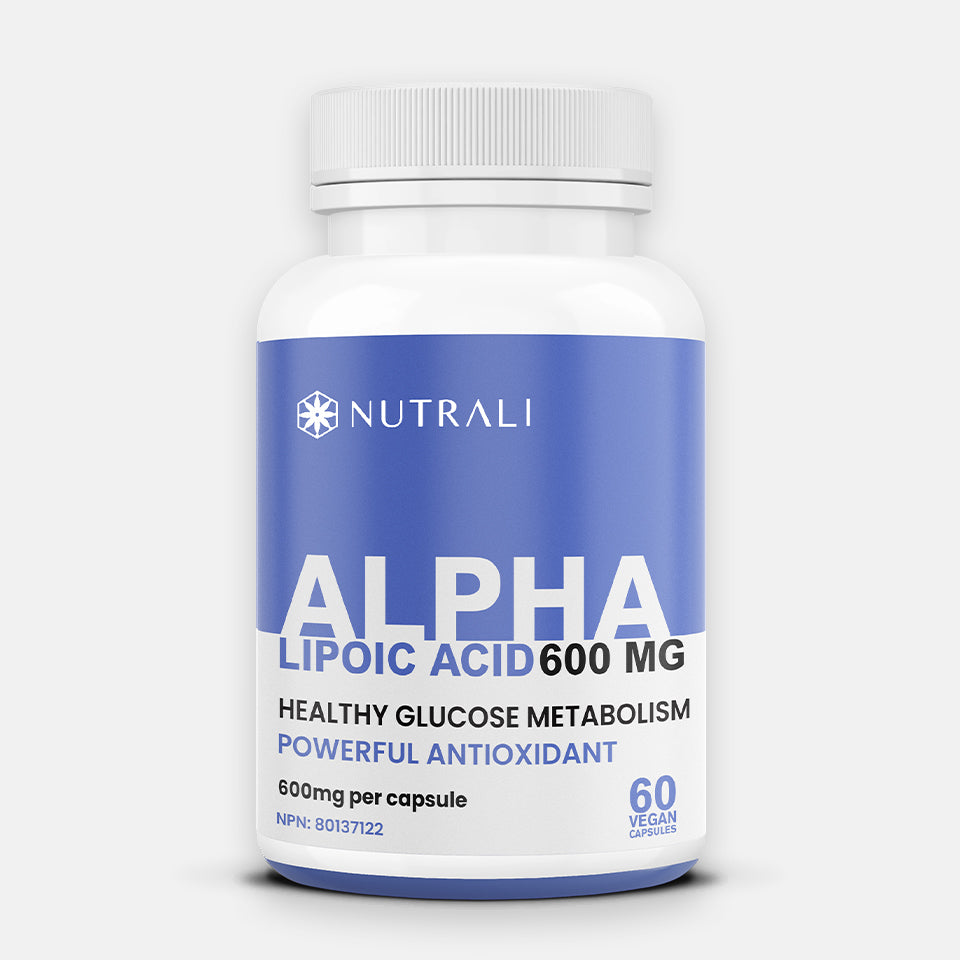 Alpha Lipoic Acid (ALA) Capsules -  600mg