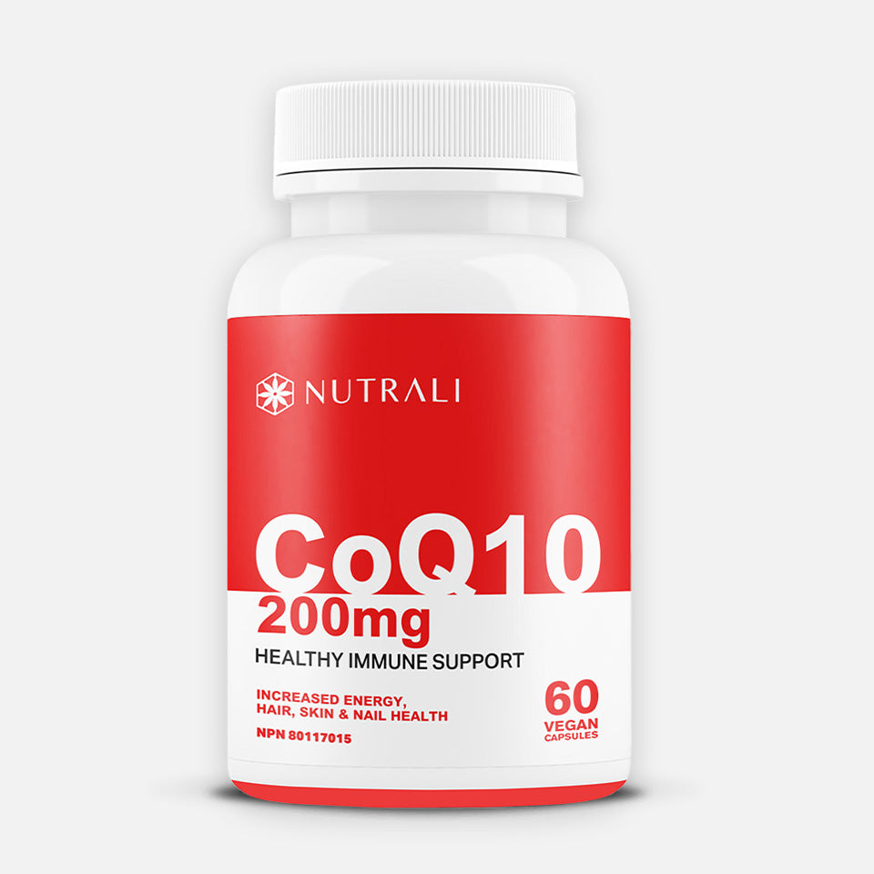 CoQ10 Ubiquinone Capsules - 200mg